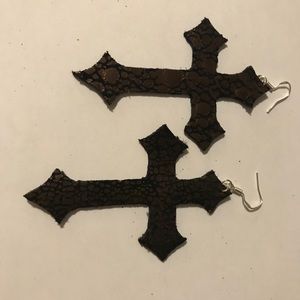 Cross Earrings